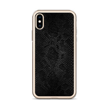 Black Snake Skin iPhone Case by Design Express