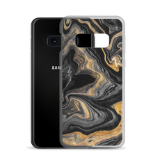 Black Marble Samsung Case by Design Express
