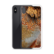 Brown Pheasant Feathers iPhone Case by Design Express