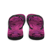 Pink Palm Flip-Flops by Design Express