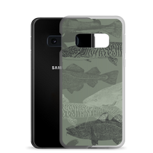 Army Green Catfish Samsung Case by Design Express