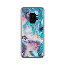 Samsung Galaxy S9 Blue Multicolor Marble Samsung Case by Design Express