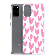 Pink Heart Pattern Samsung Case by Design Express