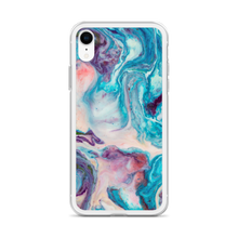 Blue Multicolor Marble iPhone Case by Design Express