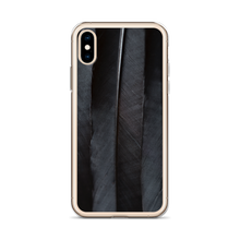 Black Feathers iPhone Case by Design Express
