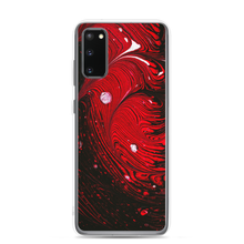 Samsung Galaxy S20 Black Red Abstract Samsung Case by Design Express