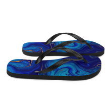 Blue Marble Flip-Flops by Design Express