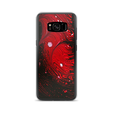 Samsung Galaxy S8 Black Red Abstract Samsung Case by Design Express