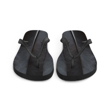 Black Feathers Flip-Flops by Design Express