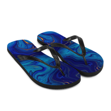 Blue Marble Flip-Flops by Design Express