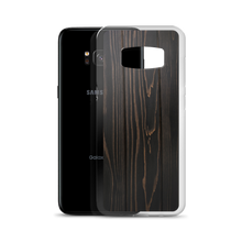 Black Wood Samsung Case by Design Express