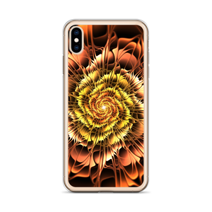 Abstract Flower 01 iPhone Case by Design Express