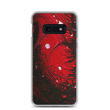 Samsung Galaxy S10e Black Red Abstract Samsung Case by Design Express