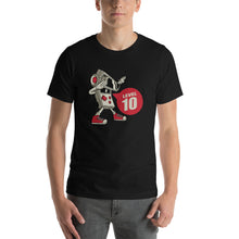 Black / XS Game Boy Pose Level 10 Short-Sleeve Unisex T-Shirt by Design Express