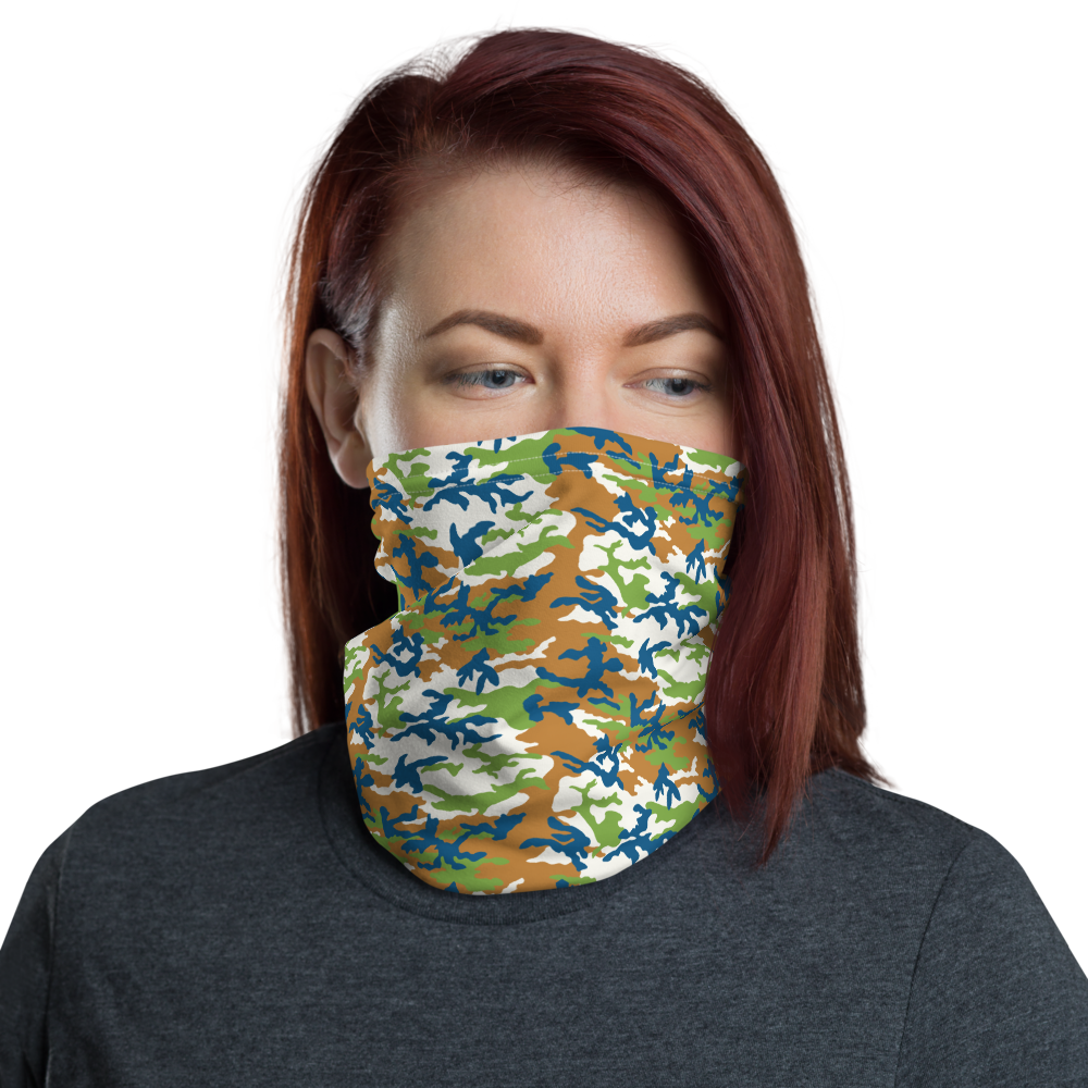 Default Title Brown Green Tan Camo Neck Gaiter Masks by Design Express