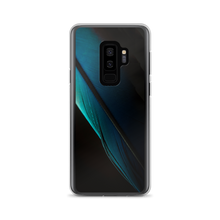 Samsung Galaxy S9+ Blue Black Feather Samsung Case by Design Express