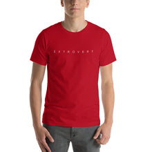 Red / S Extrovert Short-Sleeve Unisex T-Shirt by Design Express