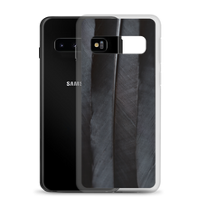 Black Feathers Samsung Case by Design Express
