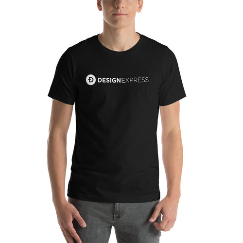 Black / S Short-Sleeve Unisex T-Shirt by Design Express