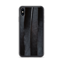 iPhone XS Max Black Feathers iPhone Case by Design Express
