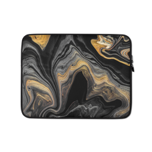 13 in Black Marble Laptop Sleeve by Design Express