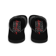 Believe in yourself Typography Flip Flops by Design Express