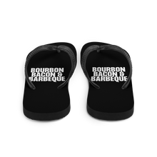 Bourbon Bacon & Barbeque (Funny) Flip Flops