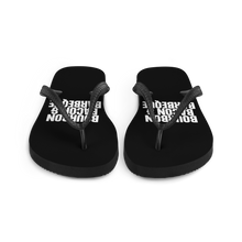 Bourbon Bacon & Barbeque (Funny) Flip Flops