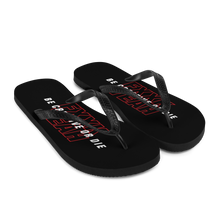 Be Creative or Die Flip Flops by Design Express