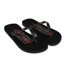 Believe in yourself Typography Flip Flops by Design Express