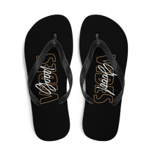 Good Vibes Typo Flip Flops by Design Express