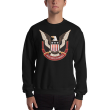 Black / S Eagle USA Unisex Sweatshirt by Design Express