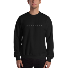 Black / S Introvert Unisex Sweatshirt by Design Express