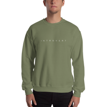 Military Green / S Introvert Unisex Sweatshirt by Design Express