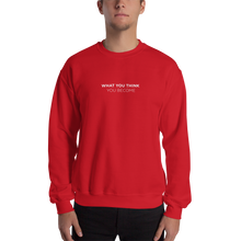Red / S You Become Unisex Sweatshirt by Design Express