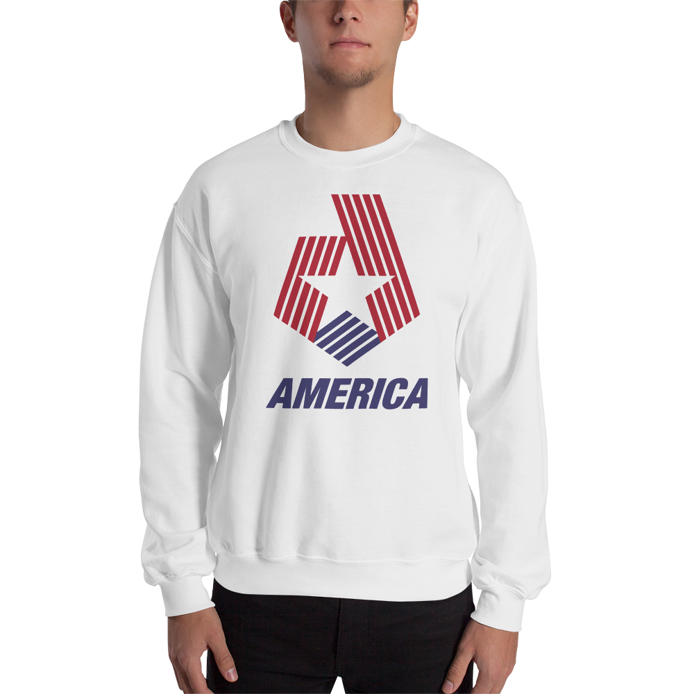 S America Star & Stripes Unisex Sweatshirt by Design Express