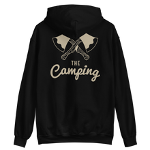 Black / S The Camping Unisex Hoodie by Design Express
