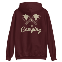 Maroon / S The Camping Unisex Hoodie by Design Express
