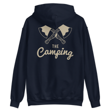 Navy / S The Camping Unisex Hoodie by Design Express
