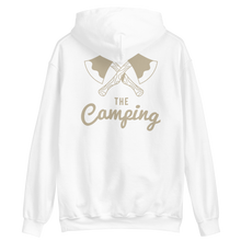 White / S The Camping Unisex Hoodie by Design Express