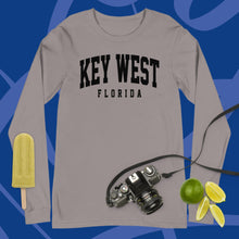 Key West Florida Varsity Unisex Long Sleeve Tee