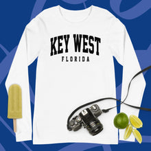 Key West Florida Varsity Unisex Long Sleeve Tee