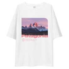 Monte Fitz Roy, Patagonia Front Unisex Oversized White T-Shirt by Design Express